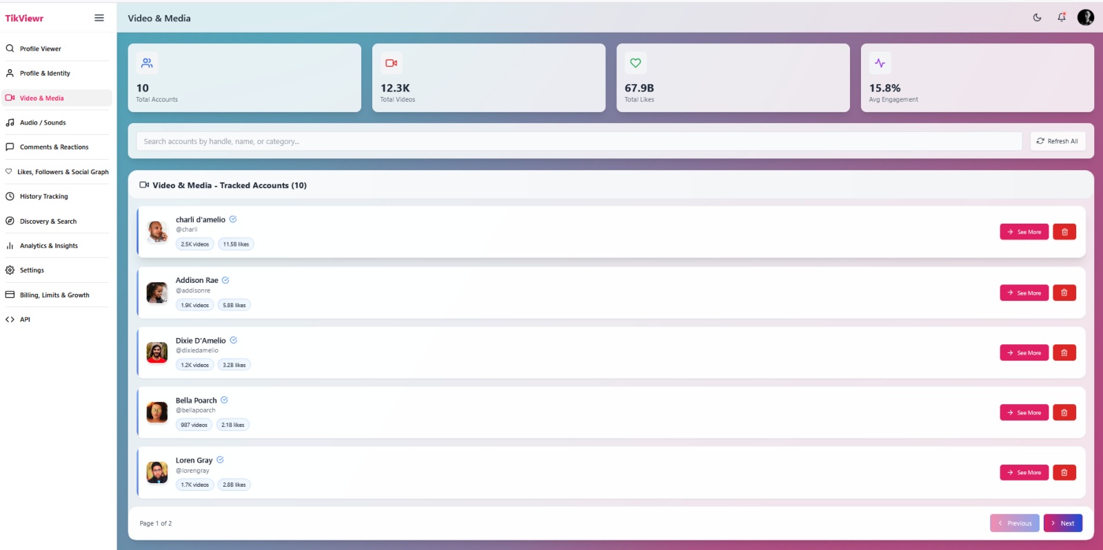 Video & Media Viewer
