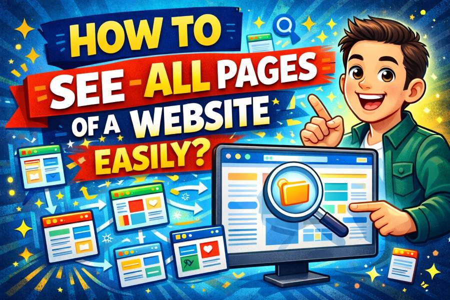 How to See All Pages of a Website Easily
