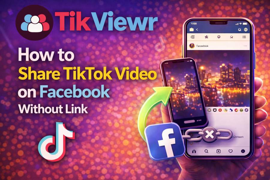 How to Share TikTok Video on Facebook Without Link