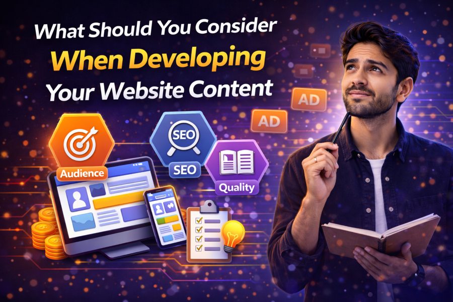 What Should You Consider When Developing Your Website Content?