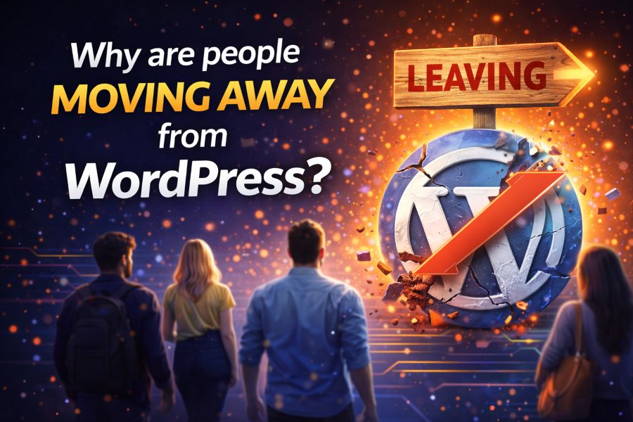 Why are people moving away from WordPress?