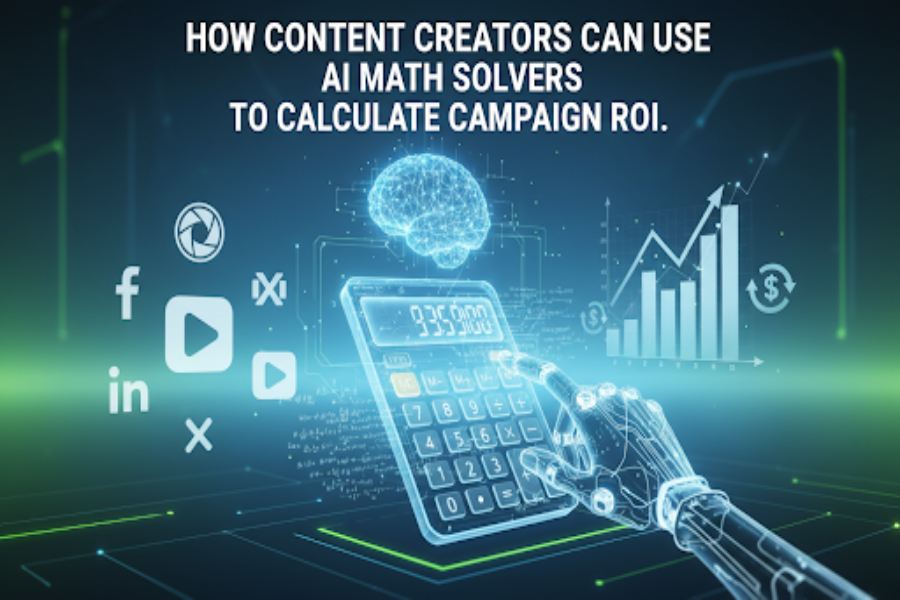 How Content Creators Can Use AI Math Solvers to Calculate Campaign ROI